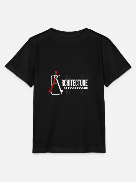 Architekt Architektur - Stanley/Stella Kinder T-Shirt MINI CREATOR - Schwarz