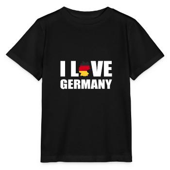 Allemagne - T-shirt bio MINI CREATOR Stanley/Stella Enfant - noir - Devant - Mikhail (115cm)