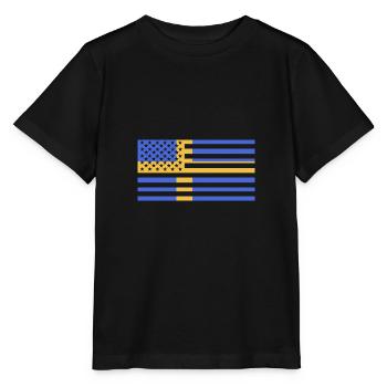 Suède Suédois - T-shirt bio MINI CREATOR Stanley/Stella Enfant - noir - Devant - Mikhail (115cm)