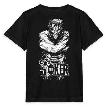 Joker Straightjacket - Stanley/Stella MINI CREATOR Kids’ T-Shirt - black - Front - Mikhail (115cm)
