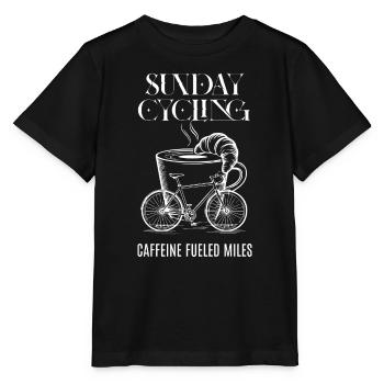 Caffeine-Fueled Miles - Stanley/Stella MINI CREATOR Kids’ T-Shirt - black - Front - Mikhail (115cm)