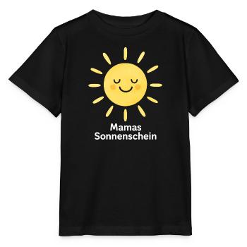 Mom's Sunshine - Stanley/Stella MINI CREATOR Kids’ T-Shirt - black - Front - Mikhail (115cm)