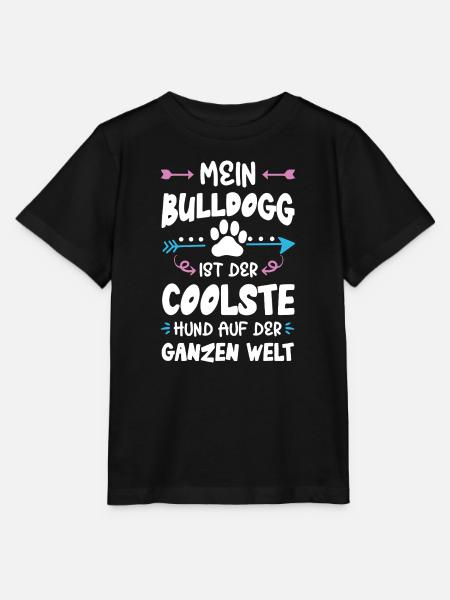 bulldog hund spruch - Stanley/Stella Kinder T-Shirt MINI CREATOR - Schwarz
