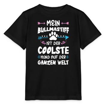 bullmastiff hund spruch - Stanley/Stella Kinder T-Shirt MINI CREATOR  - Schwarz - Vorne - Mikhail (115cm)