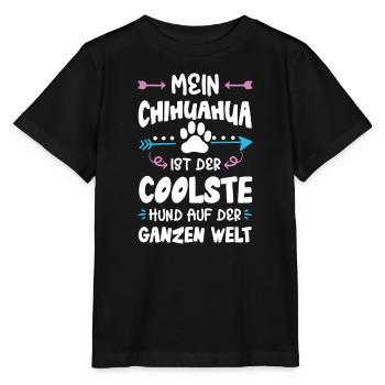 chihuahua hund spruch - Stanley/Stella Kinder T-Shirt MINI CREATOR  - Schwarz - Vorne - Mikhail (115cm)