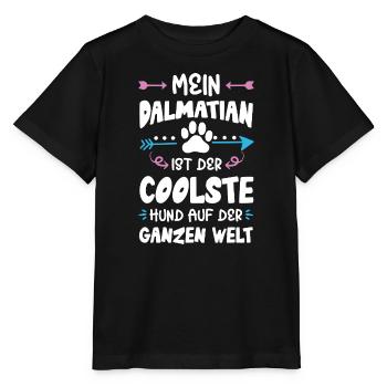 dalmatiner hund spruch - Stanley/Stella Kinder T-Shirt MINI CREATOR  - Schwarz - Vorne - Mikhail (115cm)