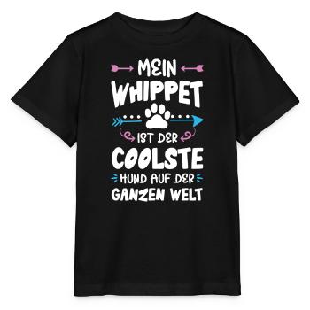 whippet hund spruch - Stanley/Stella Kinder T-Shirt MINI CREATOR  - Schwarz - Vorne - Mikhail (115cm)