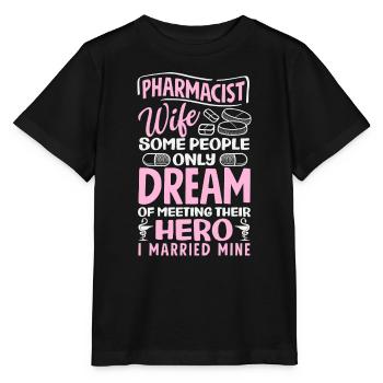 Apotheker Ehefrau Heirat Pharmazietechniker - Stanley/Stella Kinder T-Shirt MINI CREATOR  - Schwarz - Vorne - Mikhail (115cm)