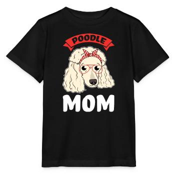 Pudel Pudel Mama Pudel Geschenk - Stanley/Stella Kinder T-Shirt MINI CREATOR  - Schwarz - Vorne - Mikhail (115cm)