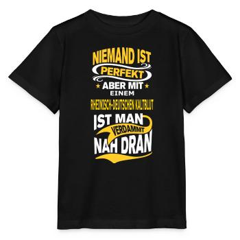 EINEM_RHEINISCH-DEUTSCHEN KALTBLUT - Stanley/Stella Kinder T-Shirt MINI CREATOR  - Schwarz - Vorne - Mikhail (115cm)
