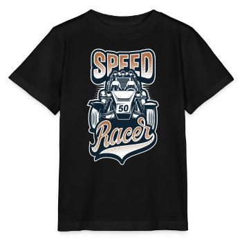 Car Racing - Race Cars - Sports Cars - Stanley/Stella MINI CREATOR Kids’ T-Shirt - black - Front - Mikhail (115cm)