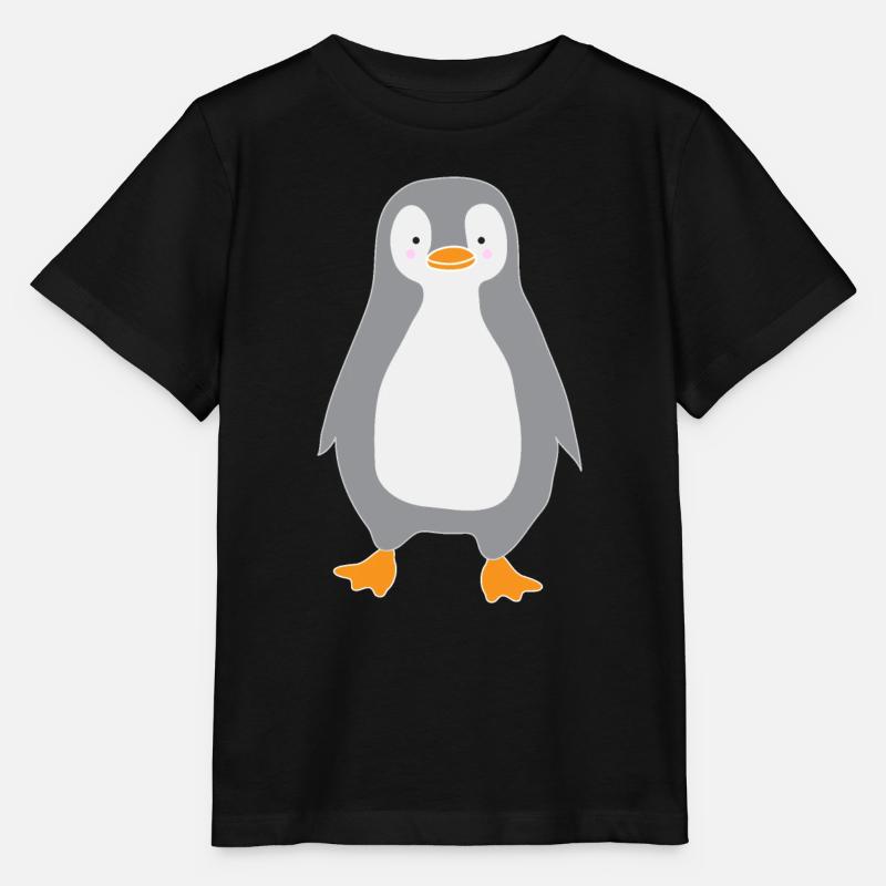 PINGU - Stanley/Stella MINI CREATOR Kids’ T-Shirt - black