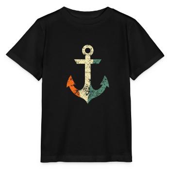 Anker - Stanley/Stella Kinder T-Shirt MINI CREATOR  - Schwarz - Vorne - Mikhail (115cm)