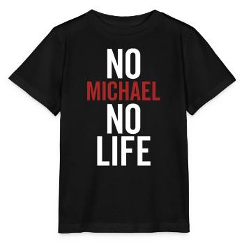 Pas de Michael Pas de vie - T-shirt bio MINI CREATOR Stanley/Stella Enfant - noir - Devant - Mikhail (115cm)