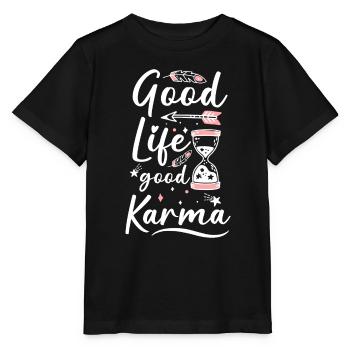 Attitude spirituelle Motivation - T-shirt bio MINI CREATOR Stanley/Stella Enfant - noir - Devant - Mikhail (115cm)