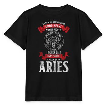 Sternzeichen Geburt Aberglaube Minerva - Stanley/Stella Kinder T-Shirt MINI CREATOR  - Schwarz - Vorne - Mikhail (115cm)