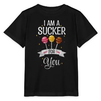 Schokolade Zucker Muffin Gebäck - Stanley/Stella Kinder T-Shirt MINI CREATOR  - Schwarz - Vorne - Mikhail (115cm)