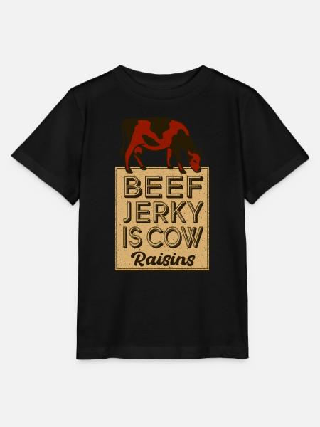 Beef Jerky ist - Stanley/Stella Kinder T-Shirt MINI CREATOR  - Schwarz