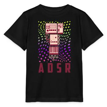 Synthesizer Synth Keyboard Elektronische Musiker - Stanley/Stella Kinder T-Shirt MINI CREATOR  - Schwarz - Vorne - Mikhail (115cm)