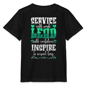 Chef Büro Manager Angestellter - Stanley/Stella Kinder T-Shirt MINI CREATOR  - Schwarz - Vorne - Mikhail (115cm)