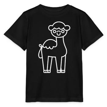 Kamel - Stanley/Stella Kinder T-Shirt MINI CREATOR  - Schwarz - Vorne - Mikhail (115cm)