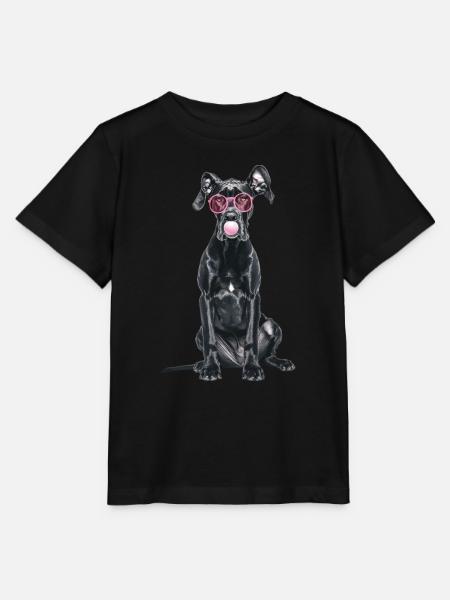 Deutsche Dogge - Stanley/Stella Kinder T-Shirt MINI CREATOR - Schwarz