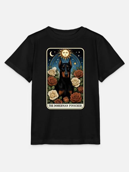 Dobermann - Stanley/Stella Kinder T-Shirt MINI CREATOR  - Schwarz