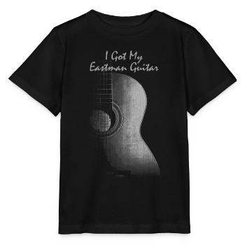 Guitarist guitarist play guitar gift - Stanley/Stella MINI CREATOR Kids’ T-Shirt - black - Front - Mikhail (115cm)