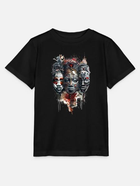 Afrika - Stanley/Stella Kinder T-Shirt MINI CREATOR - Schwarz