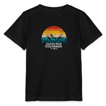 Hagues Peak Colorado - Stanley/Stella MINI CREATOR Kids’ T-Shirt - black - Front - Mikhail (115cm)