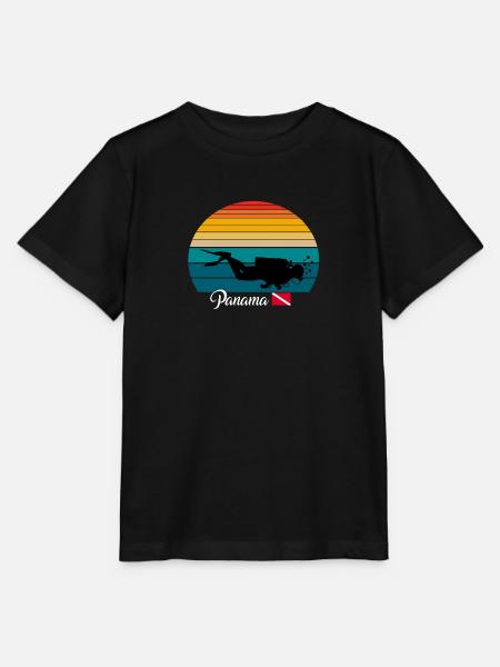 Panama Plongée sous-marine Poison - T-shirt bio MINI CREATOR Stanley/Stella Enfant - noir