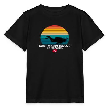 Hooks Island US Island Diving - Stanley/Stella MINI CREATOR Kids’ T-Shirt - black - Front - Mikhail (115cm)