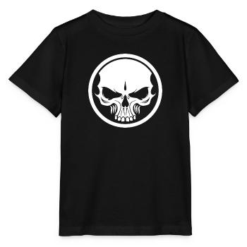 Evil Skull - Stanley/Stella MINI CREATOR Kids’ T-Shirt - black - Front - Mikhail (115cm)