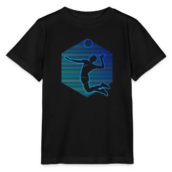 Volley-ball Volleyeur Volley Beach Volley - T-shirt bio MINI CREATOR Stanley/Stella Enfant - noir - Devant - Mikhail (115cm)