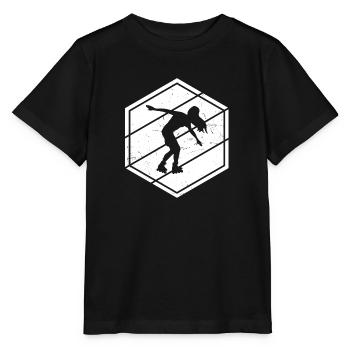 Rollerskate Patin à roulettes Patin à roulettes masculin - T-shirt bio MINI CREATOR Stanley/Stella Enfant - noir - Devant - Mikhail (115cm)