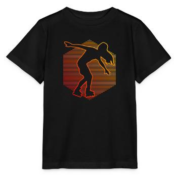 Roller Skate Women's Roller Skates Roller Skating - Stanley/Stella MINI CREATOR Kids’ T-Shirt - black - Front - Mikhail (115cm)