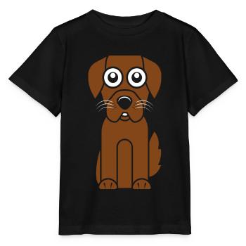 Hund Hund - T-shirt bio MINI CREATOR Stanley/Stella Enfant - noir - Devant - Mikhail (115cm)