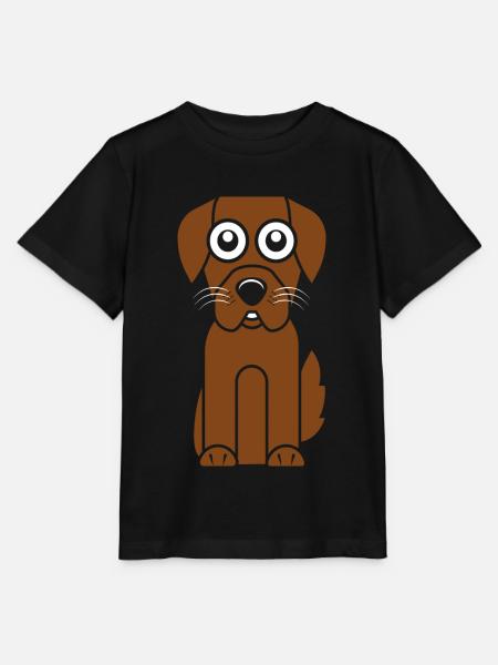 Hund Hund - Stanley/Stella Kinder T-Shirt MINI CREATOR  - Schwarz
