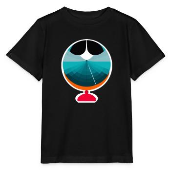 abstract balance - Stanley/Stella MINI CREATOR Kids’ T-Shirt - black - Front - Mikhail (115cm)