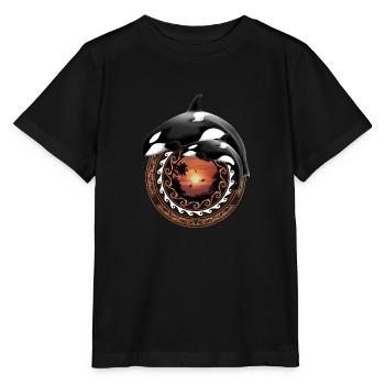 Orque orque - T-shirt bio MINI CREATOR Stanley/Stella Enfant - noir - Devant - Mikhail (115cm)