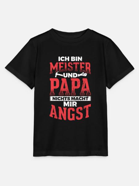 Meister Geschenk Prüfung - Stanley/Stella Kinder T-Shirt MINI CREATOR - Schwarz
