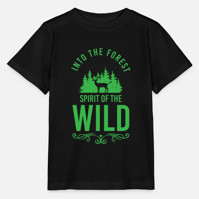 Nature Conservation Jäger Berg - Stanley/Stella MINI CREATOR Kids’ T-Shirt - black