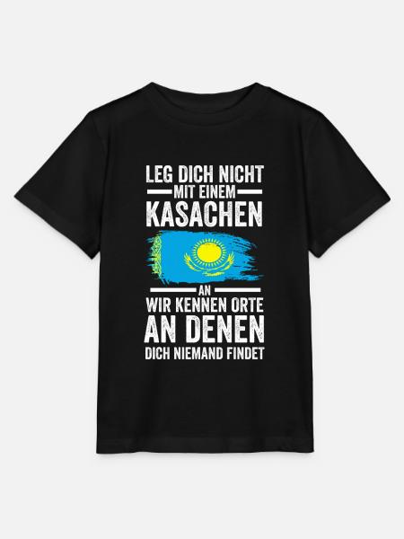 Kasachstan Kasache Kasachisches - Stanley/Stella Kinder T-Shirt MINI CREATOR - Schwarz