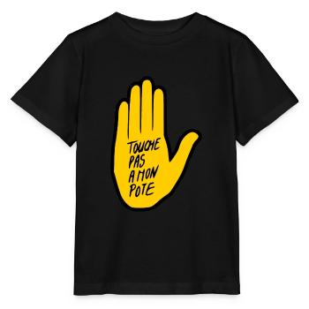 Meinen Kumpel nicht anfassen - Stanley/Stella Kinder T-Shirt MINI CREATOR  - Schwarz - Vorne - Mikhail (115cm)