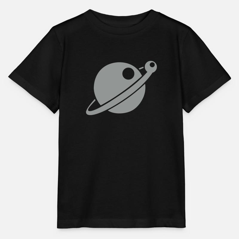 Kleiner Planet - Stanley/Stella Kinder T-Shirt MINI CREATOR  - Schwarz