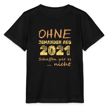 Schaffen 2021 - Stanley/Stella Kinder T-Shirt MINI CREATOR  - Schwarz - Vorne - Mikhail (115cm)