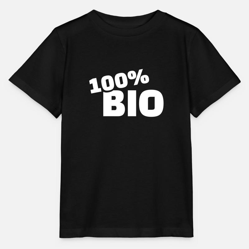 100% Bio - T-shirt bio MINI CREATOR Stanley/Stella Enfant - noir