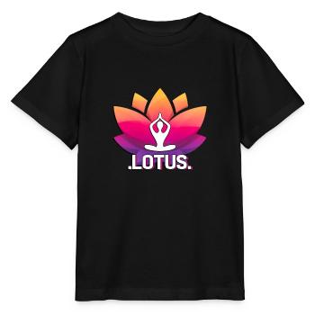 .Lotus. - T-shirt bio MINI CREATOR Stanley/Stella Enfant - noir - Devant - Mikhail (115cm)