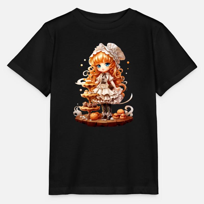 Dollie Bäcker - Stanley/Stella Kinder T-Shirt MINI CREATOR  - Schwarz