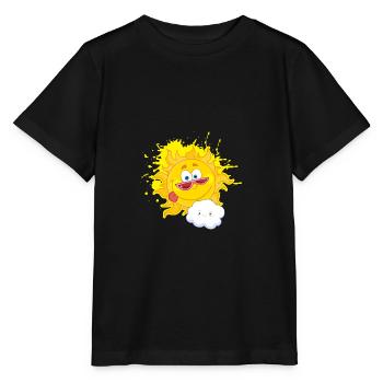 Sun - Stanley/Stella MINI CREATOR Kids’ T-Shirt - black - Front - Mikhail (115cm)